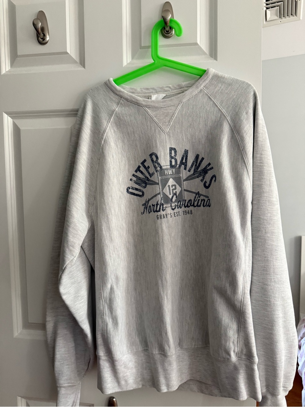 Champion Outer Banks Crewneck Sweatshirt - Light Gray
